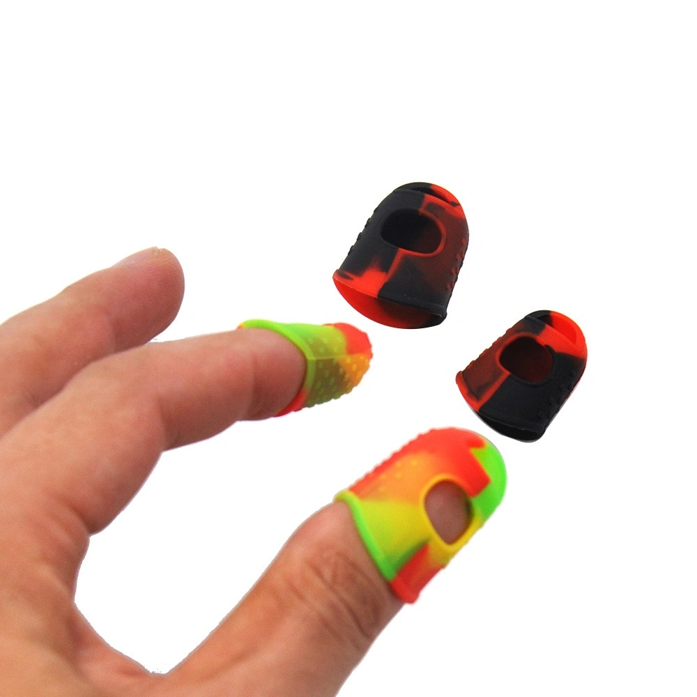 Twain Silicone Finger Cover Silicone Elastic Soak off Cap Clip Manicure Cleaning Wax Oil Tool Smoking Wholesale