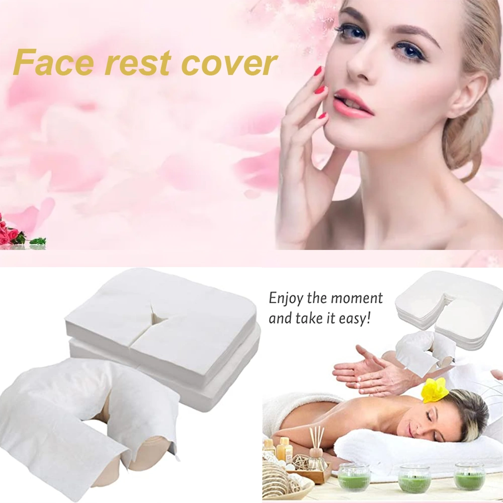 Disposable Face Cradle Covers SPA Face Rest Covers for Massage