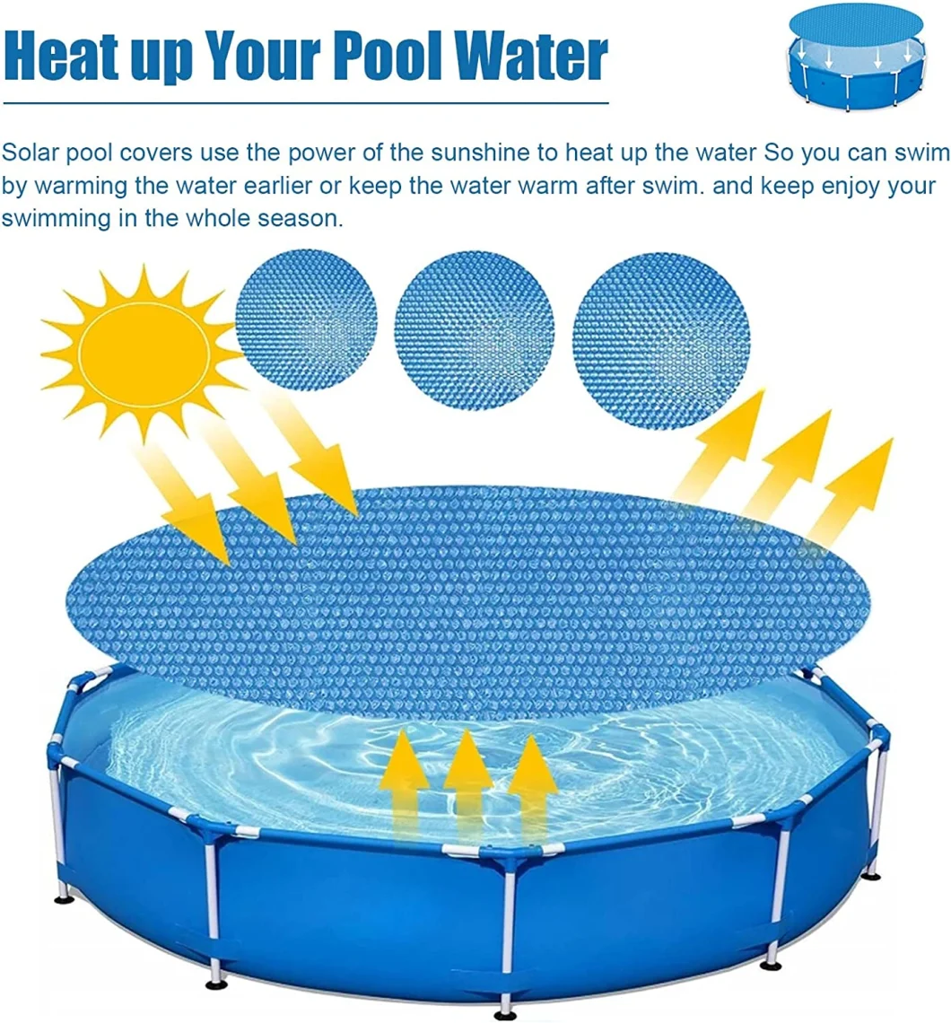 Outdoor Solar Swimming Pool Cover Thermal Blanket Cover