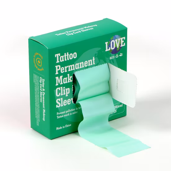 Biodegradable Tattoo Clip Cord Sleeves for Tattoo Supply