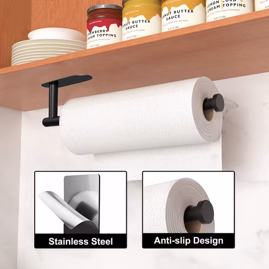 Stainless Steel Bathroom/Hardware/Bath/Accessories Self Adhesive Towel Bar