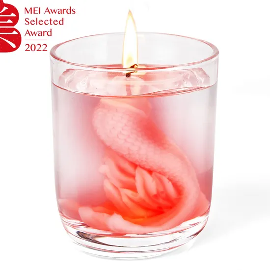 Basic Customization Scented Candle 7.07 Oz Soy Wax / 40 Hours Long Lasting Burning Glass Jar Aroma Candle / Home Scented Candle for Women SPA Yoga Birthday